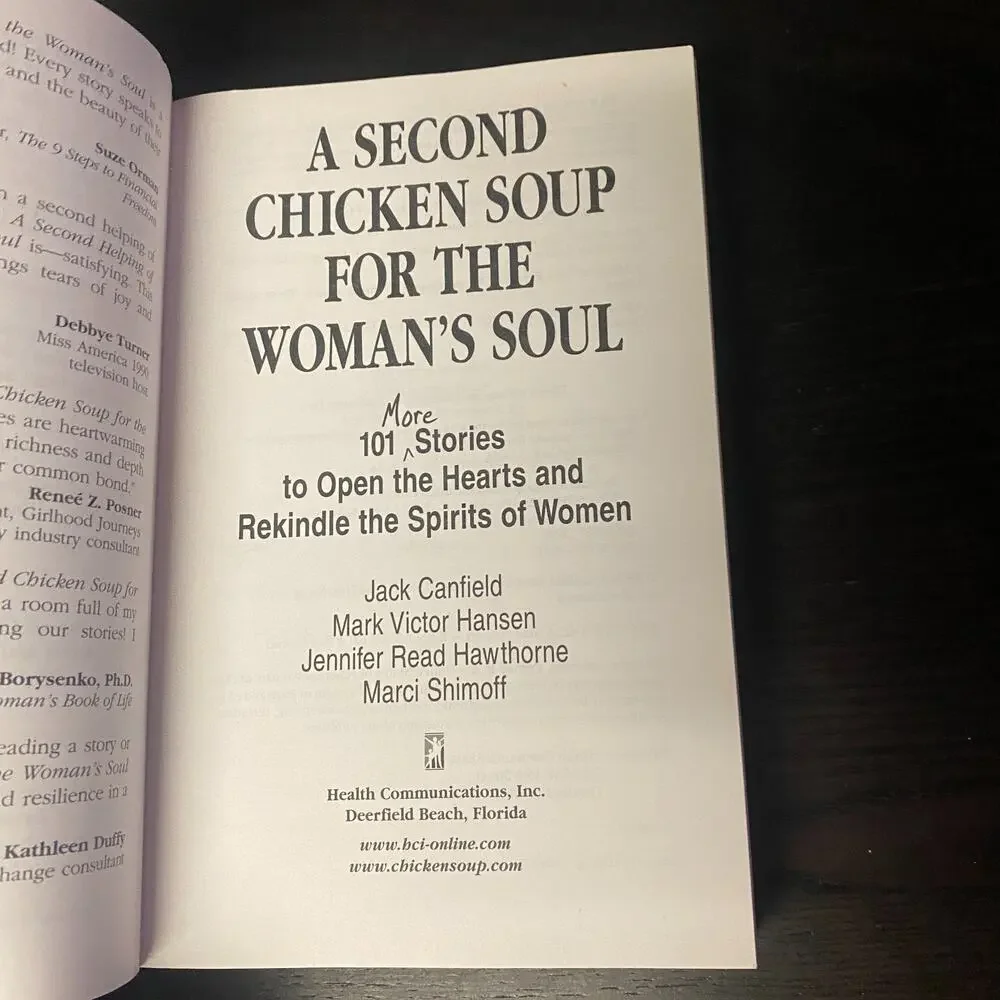 Second Chicken Soup for the Woman's Soul 1998
